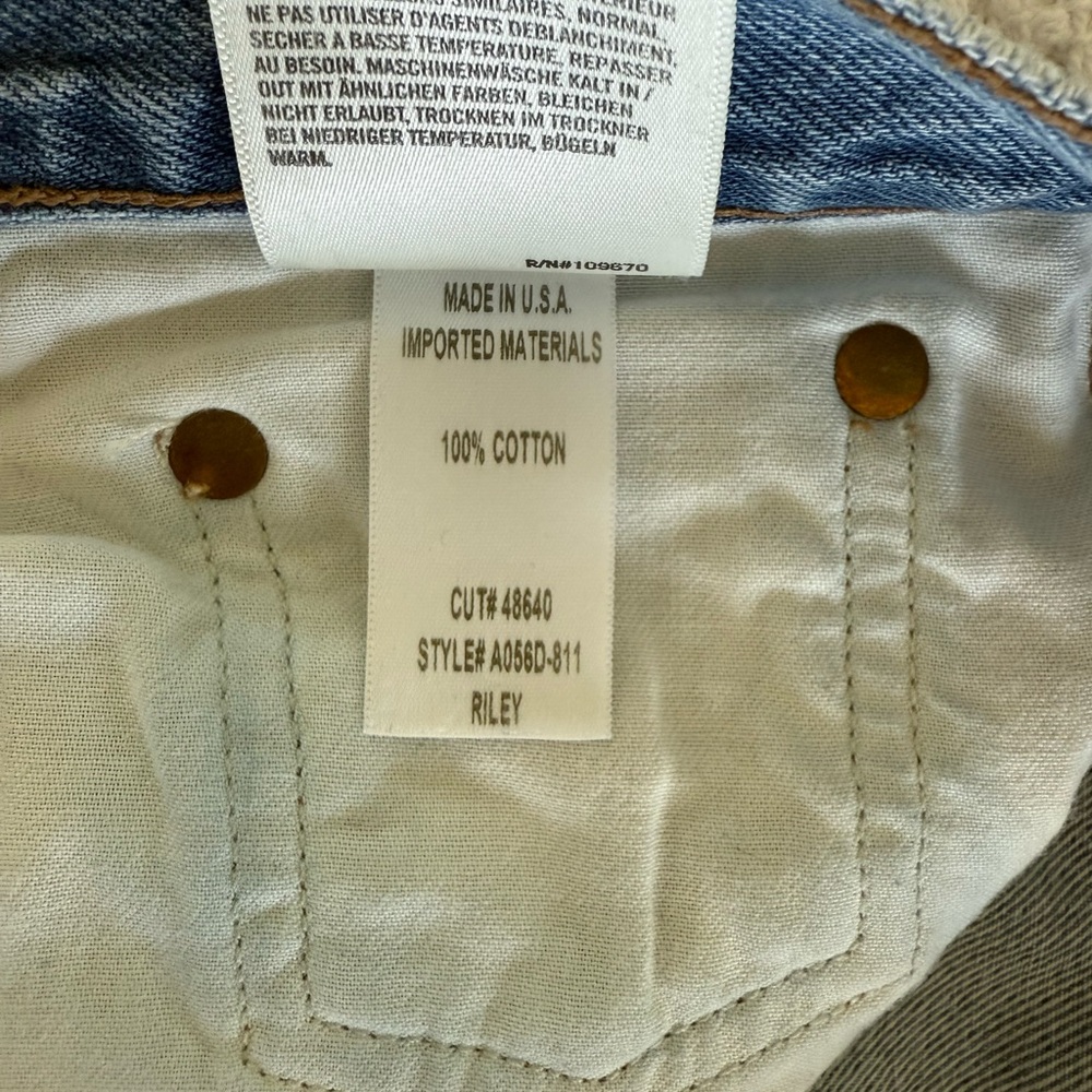 Agolde Riley High Rise Cropped Jeans - Picture 4 of 7